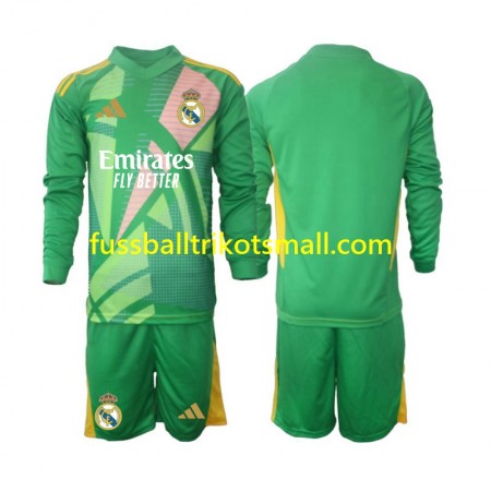 Fußballtrikots Real Madrid Torwart Kinder 2024-2025 Langarm 3rd trikot kaufen